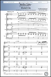 Hold On SSAATTBB choral sheet music cover
